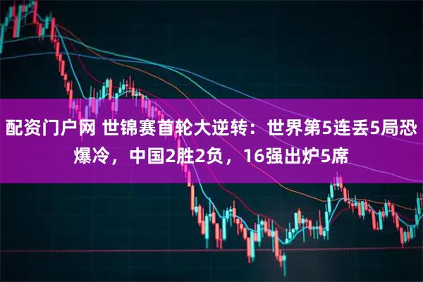 配资门户网 世锦赛首轮大逆转：世界第5连丢5局恐爆冷，中国2胜2负，16强出炉5席